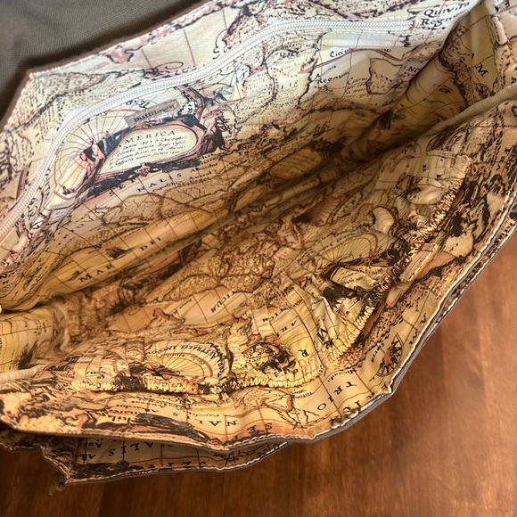 Ruff Hewn‎ Messenger Laptop Shoulder Bag Travel Army Olive Green Commuter - Picture 7 of 8